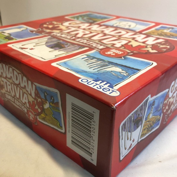 Canadian Trivia: Family Edition Board Game For Ages 9 And Up By Outset Media - Picture 6 of 13